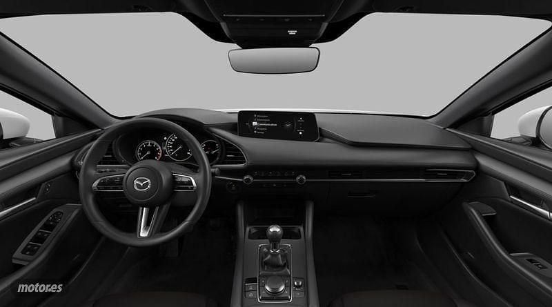 Usado Mazda 3 Prime-Line 140 CV (102 kW) 2025 Blanco Berlina