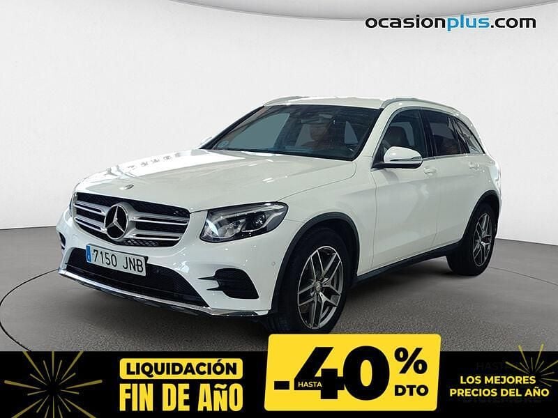 Blanco Usado 2016 Mercedes GLC220 AMG line SUV | 23.334 € (Super precio) - Imagen 1/4