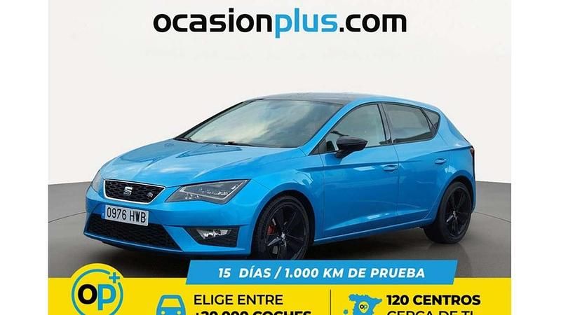 Usado Seat Leon ST FR 150 CV (110 kW) 2014 Azul Familiar