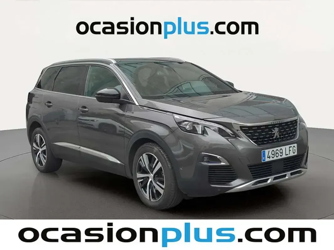 Usado Peugeot 5008 GT-line 131 CV (96 kW) 2020 Plateado SUV