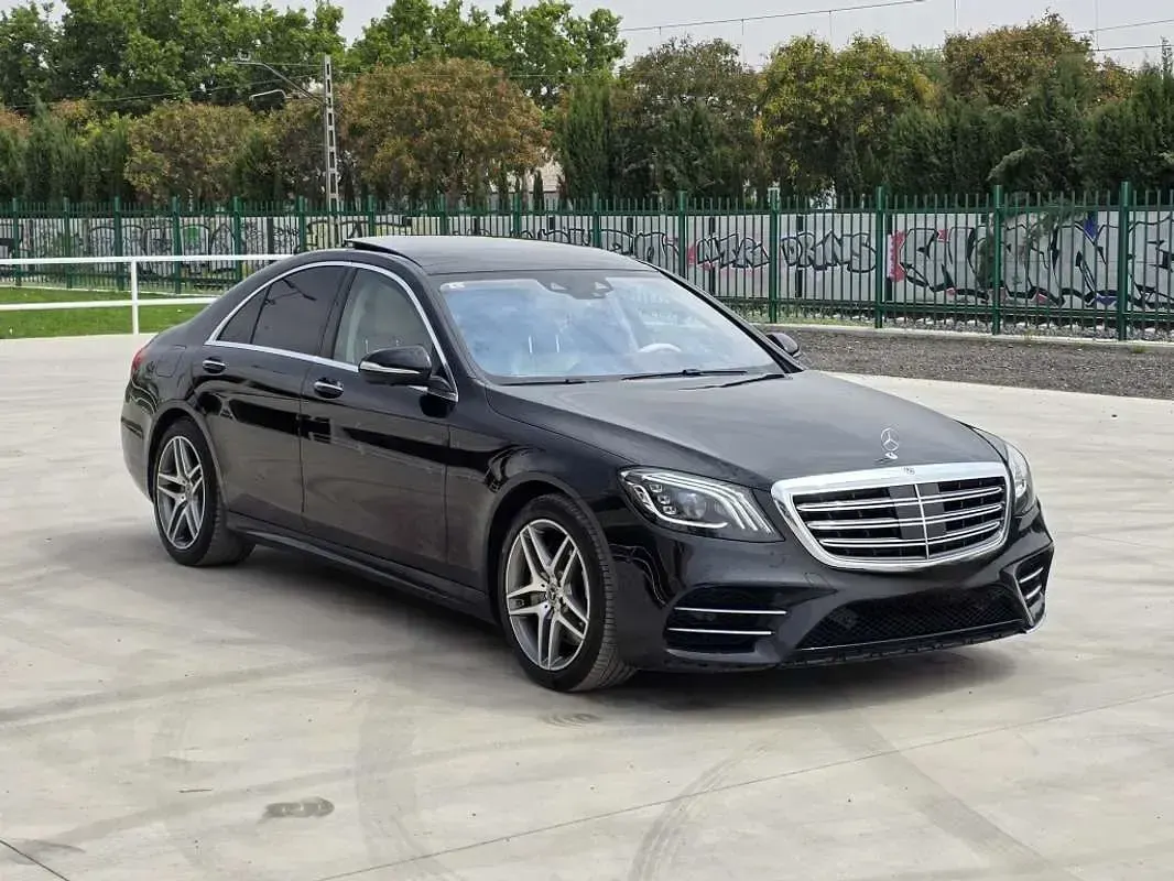 Usado Mercedes S350 286 CV (210 kW) 2017 Negro Berlina