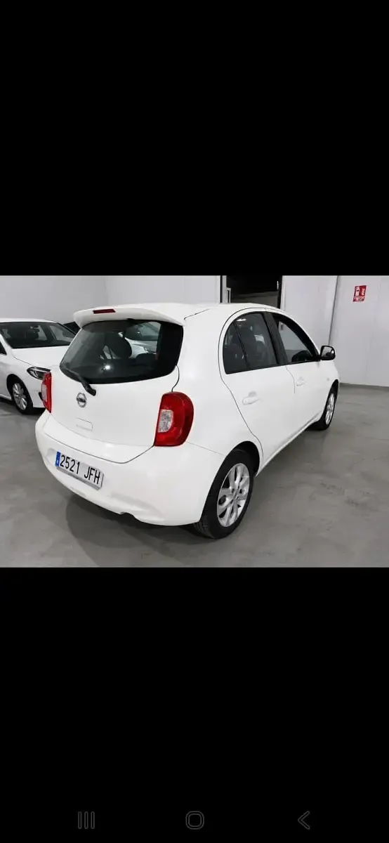 Usado Nissan Micra Acenta 80 CV (58 kW) 2015 Blanco Utilitario