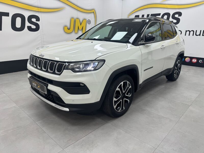 Blanco Usado 2021 Jeep Compass Limited SUV | 22.900 € (Caro) - Imagen 1/4