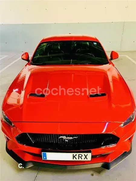 Usado Ford Mustang GT 450 CV (330 kW) 2018 Rojo Coupe