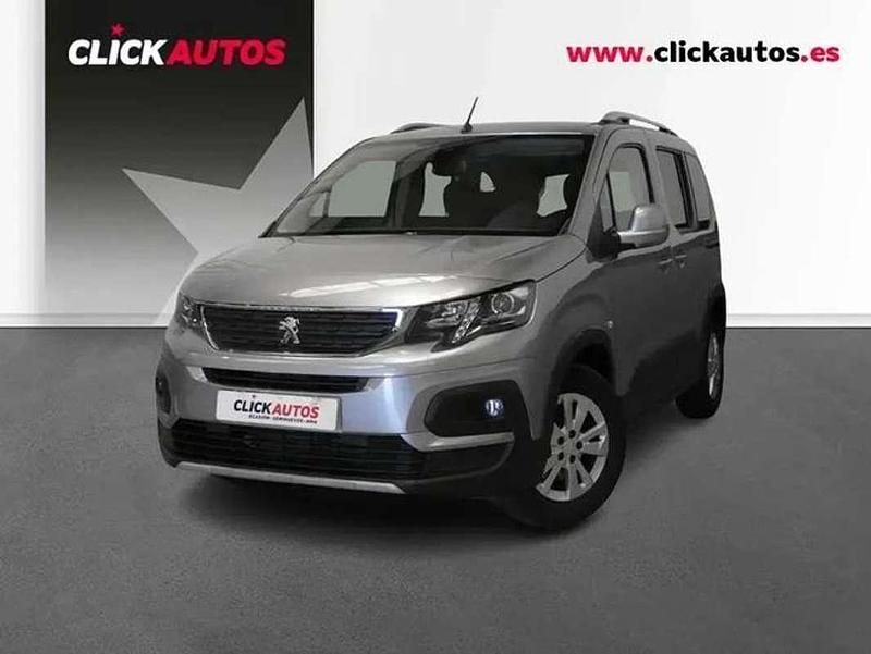 Usado Peugeot Rifter Allure 102 CV (75 kW) 2021 Gris Monovolumen