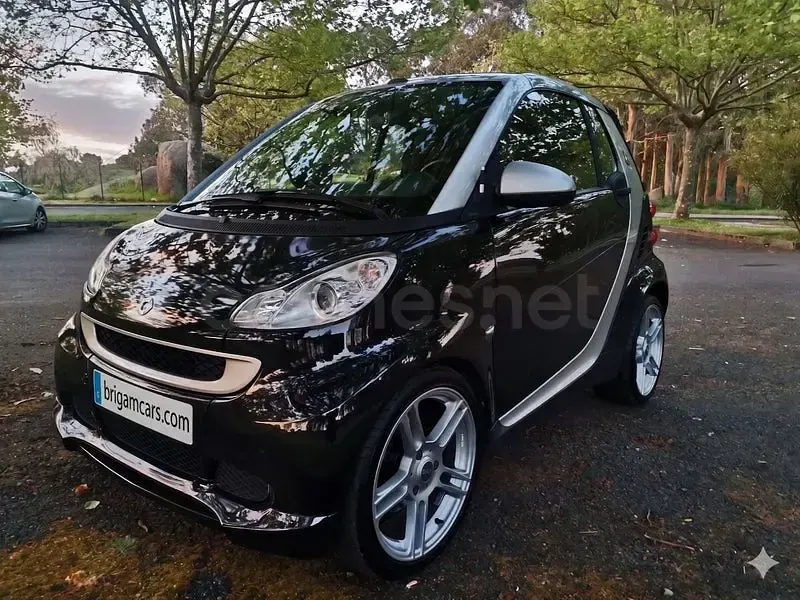 Usado Smart ForTwo Cabrio Passion 71 CV (52 kW) 2010 Negro Descapotable