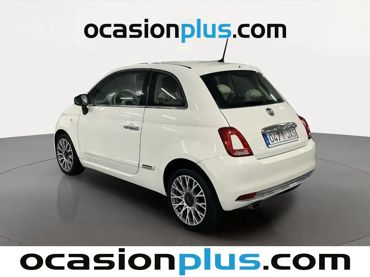 Usado Fiat 500 Lounge 69 CV (50 kW) 2017 Blanco Utilitario