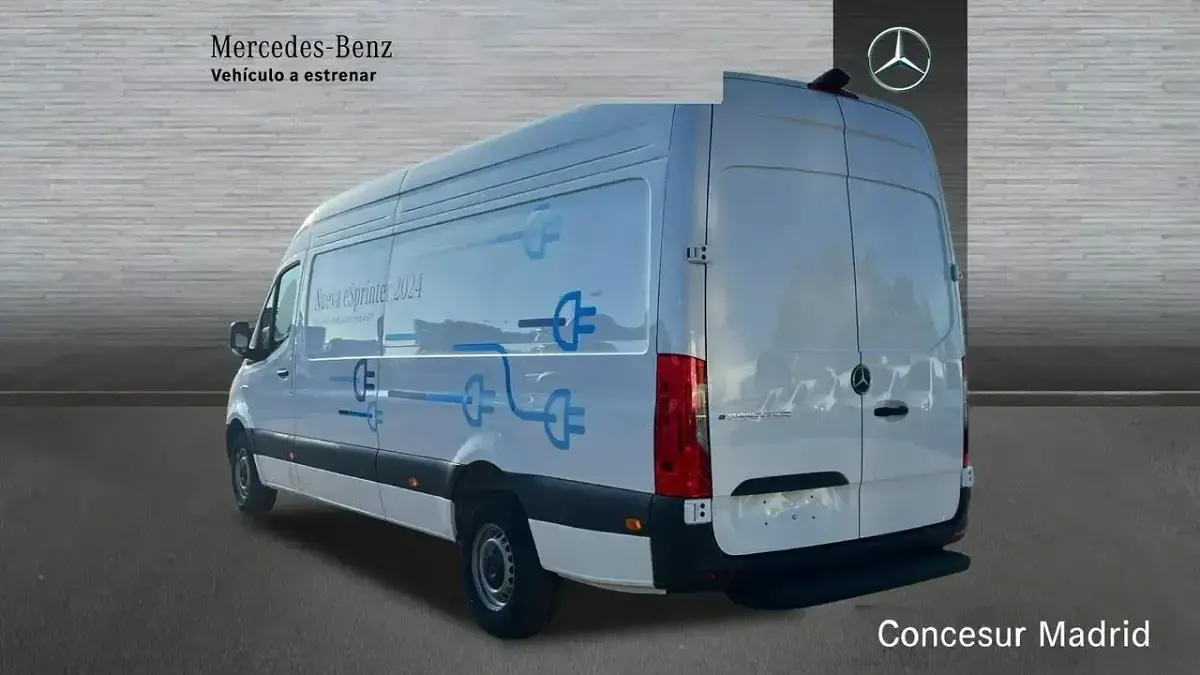 Nuevo Mercedes E-Sprinter 150 kW (204 CV) 2025 Blanco Van