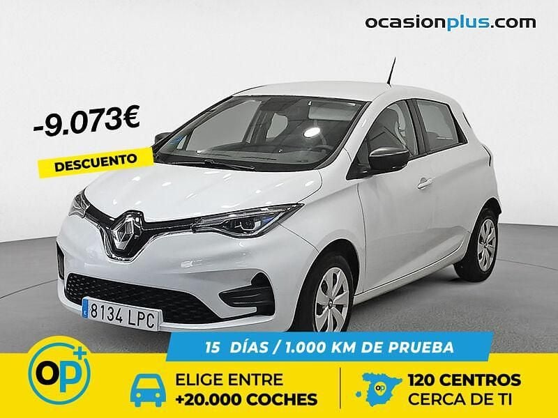 Blanco Usado 2021 Renault Zoe Life Utilitario | 14.290 € (Precio justo) - Imagen 1/4