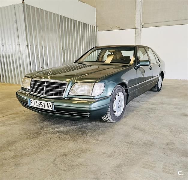 Usado Mercedes S500 320 CV (235 kW) 1995 Verde Berlina