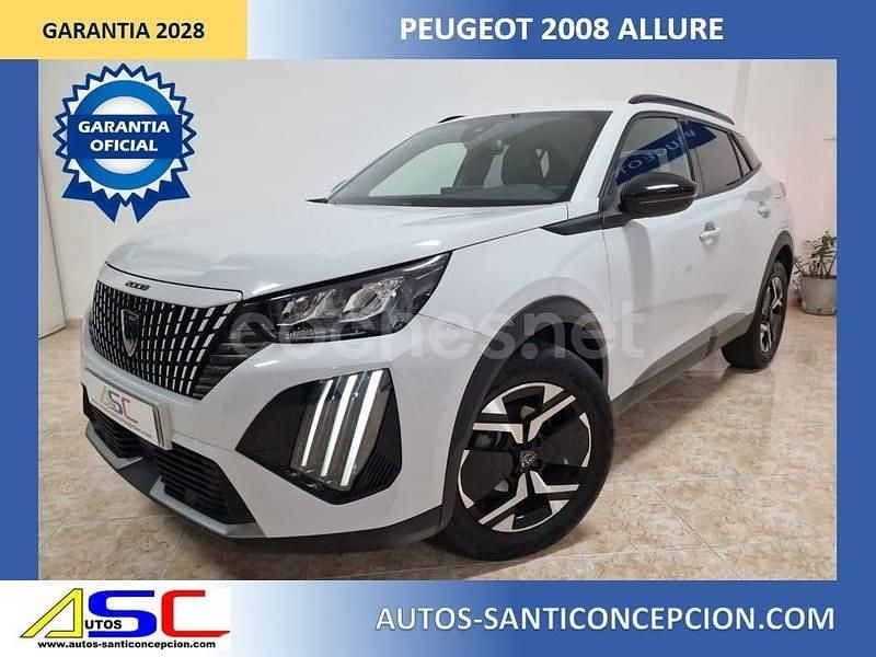 Blanco Usado 2024 Peugeot 2008 Allure SUV | 17.885 € (Precio justo) - Imagen 1/4
