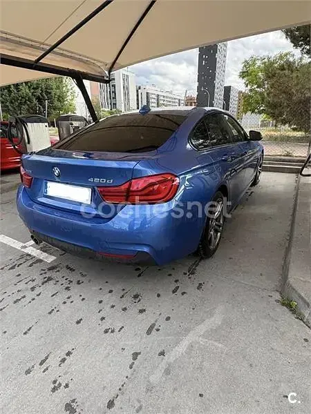 Usado BMW 420 Gran Coupé 190 CV (139 kW) 2017 Azul Coupe
