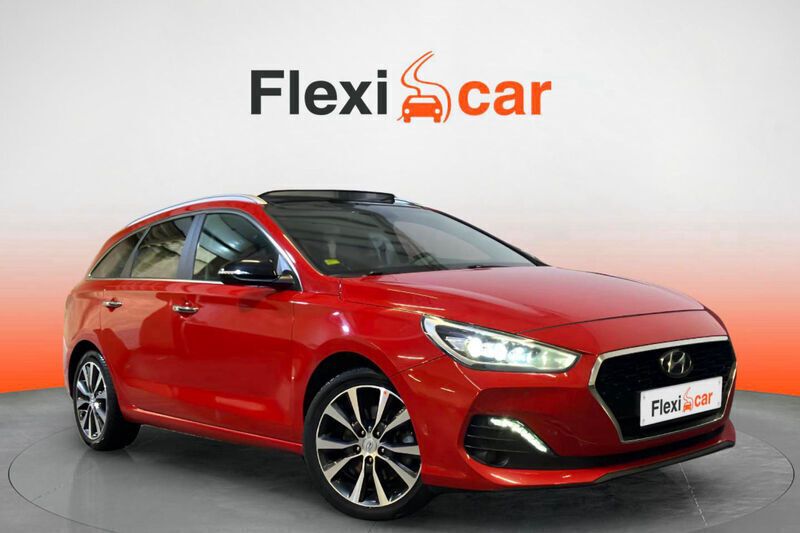 Rojo Usado 2019 Hyundai i30 Familiar | 17.590 € (Precio justo) - Imagen 1/4