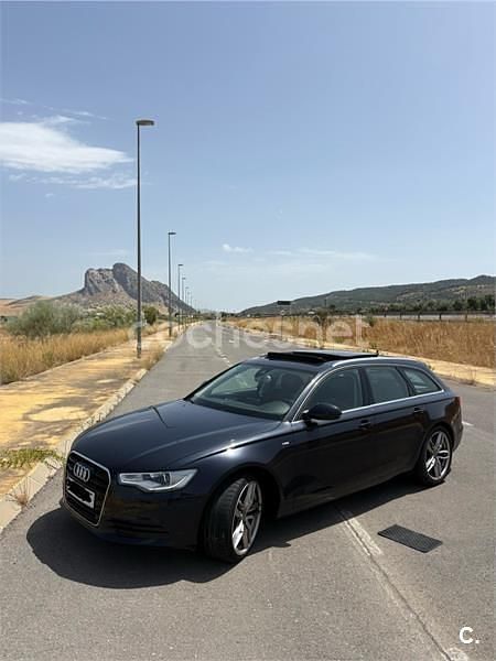 Azul Usado 2013 Audi A6 Familiar | 15.000 € (Precio justo) - Imagen 1/4