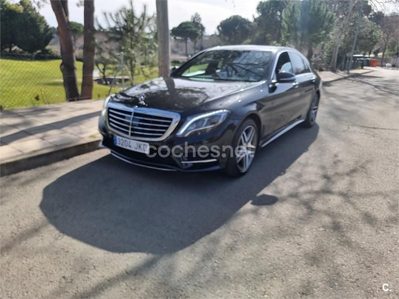 Usado Mercedes S350 258 CV (189 kW) 2014 Negro Berlina