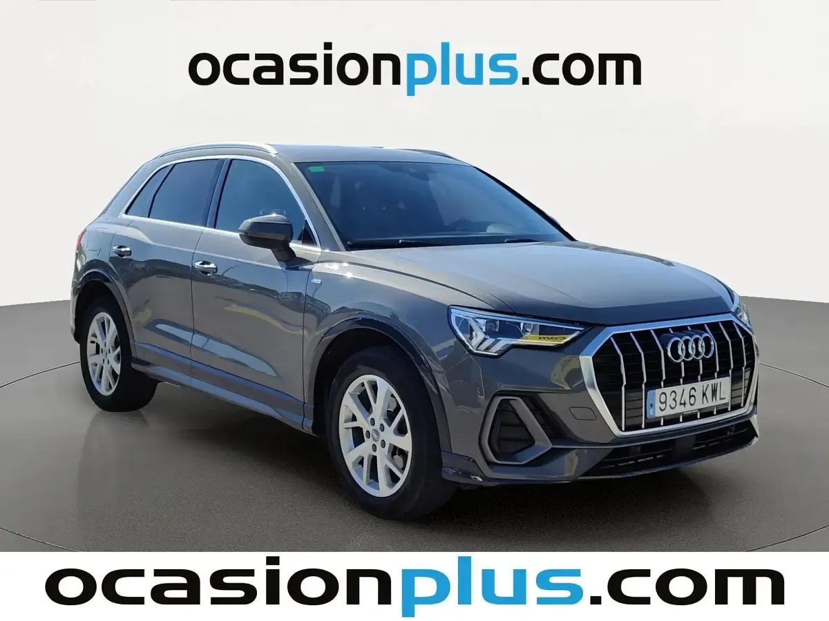 Usado Audi Q3 S-Line 150 CV (110 kW) 2019 Gris SUV
