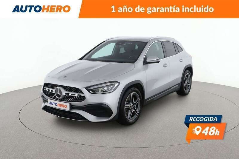 Gris Usado 2021 Mercedes GLA200 AMG line SUV | 32.856 € (Buen precio) - Imagen 1/3