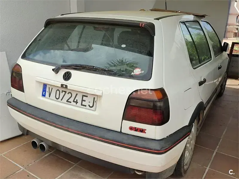 Usado VW Golf III GTI 115 CV (84 kW) 1992 Blanco Utilitario