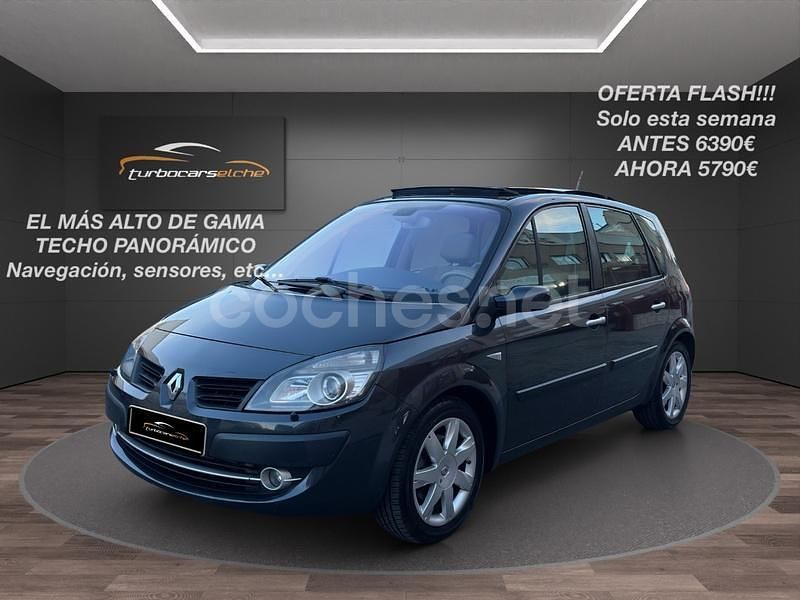 Azul Usado 2007 Renault Scénic II Privilege Monovolumen | 5790 € (Caro) - Imagen 1/4