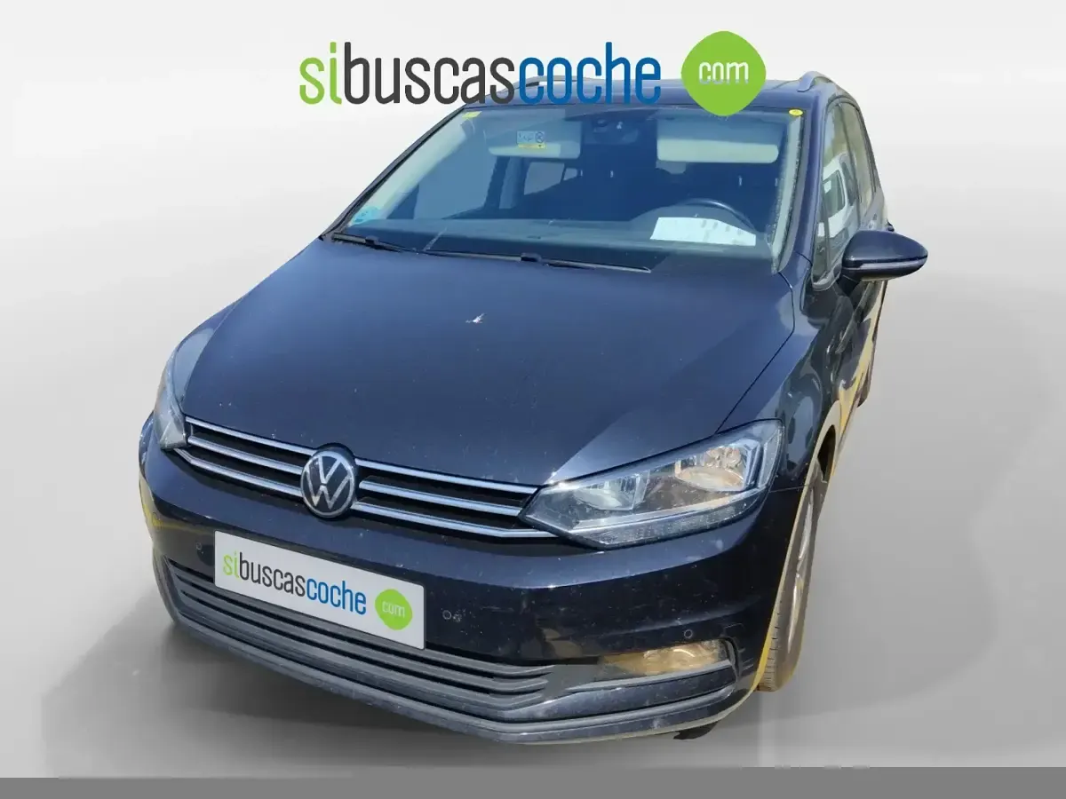 Usado VW Touran Advance 115 CV (84 kW) 2020 Negro Monovolumen