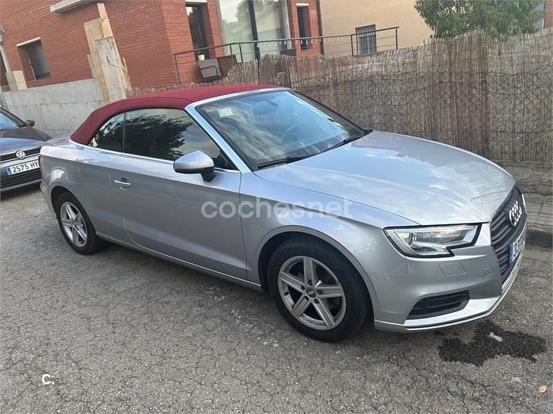 Gris / plata Usado 2017 Audi A3 Cabriolet Descapotable | 21.000 € (Precio justo) - Imagen 1/4