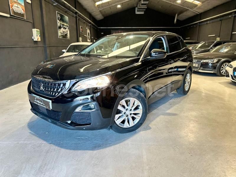Usado Peugeot 3008 Allure 130 CV (95 kW) 2019 Negro SUV
