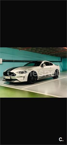 Usado Ford Mustang GT 450 CV (330 kW) 2019 Gris / plata Coupe