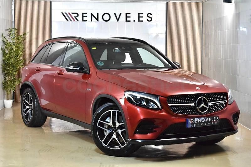 Usado Mercedes GLC43 AMG 367 CV (269 kW) 2017 Granate SUV