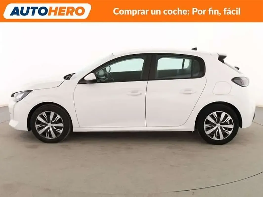 Usado Peugeot 208 Active 75 CV (55 kW) 2020 Blanco Utilitario