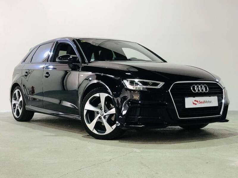 Negro Usado 2020 Audi A3 Sportback S-Line Utilitario | 25.499 € (Precio justo) - Imagen 1/4