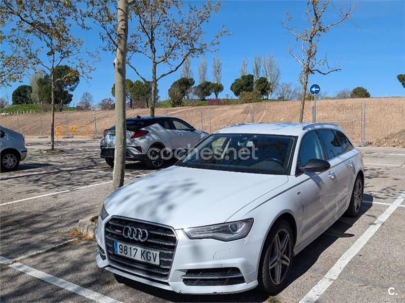 Usado Audi A6 190 CV (139 kW) 2018 Blanco Familiar