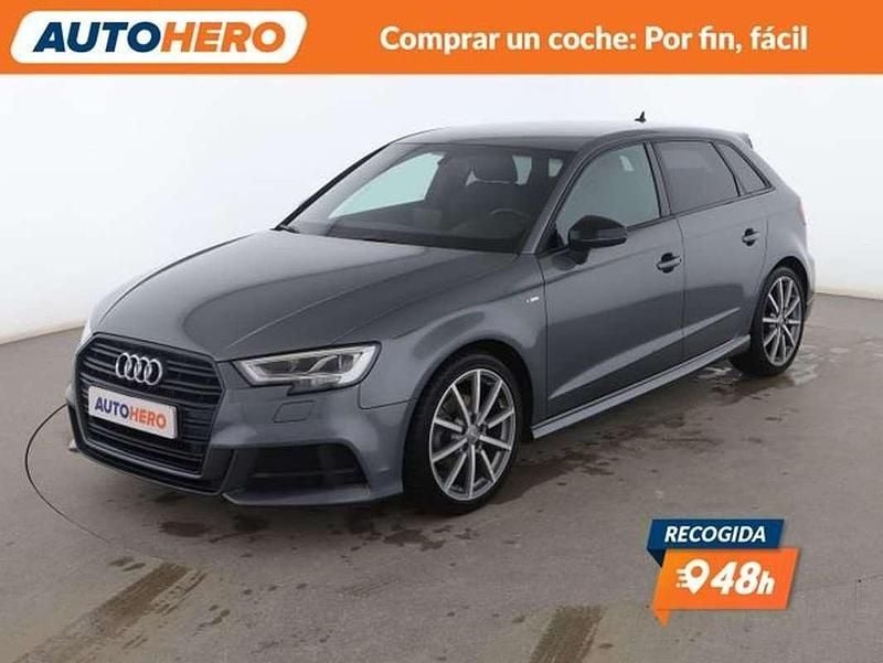 Usado Audi A3 116 CV (85 kW) 2018 Gris Berlina