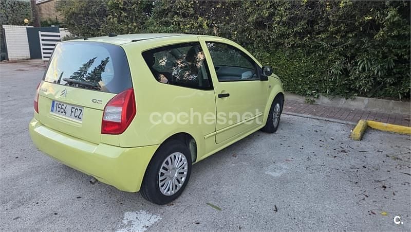 Amarillo Usado 2006 Citroën C2 Furio Utilitario | 2950 € (Precio justo) - Imagen 1/4