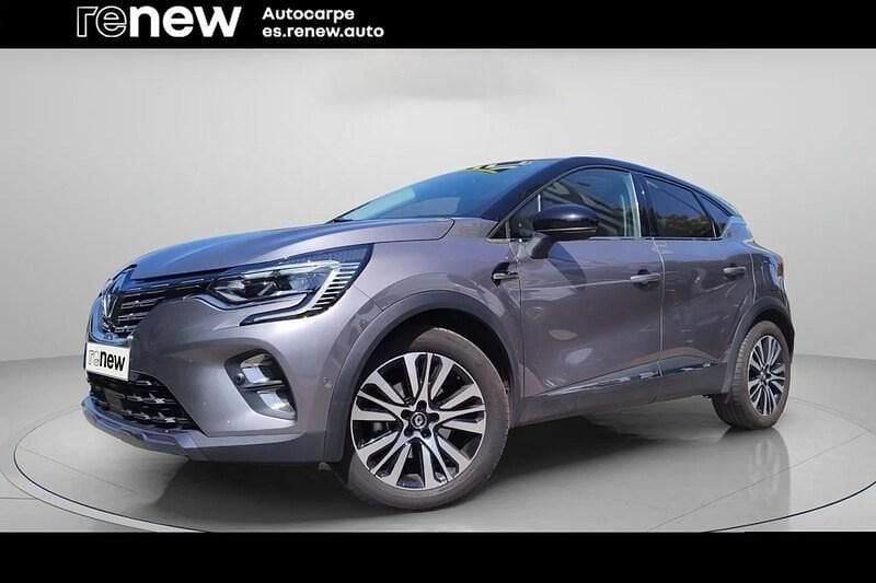Gris Usado 2021 Renault Captur Initiale Paris SUV | 19.290 € (Un poco caro) - Imagen 1/4