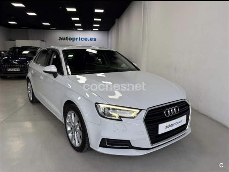 Usado Audi A3 Sport 110 CV (80 kW) 2017 Blanco Berlina