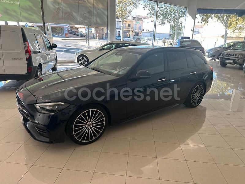 Azul Usado 2021 Mercedes C200 Familiar | 38.900 € - Imagen 1/4