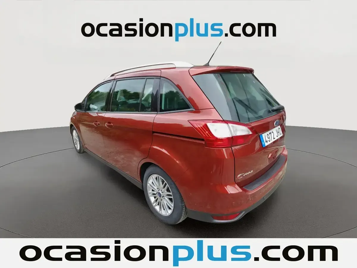 Usado Ford C-MAX Trend+ 125 CV (91 kW) 2015 Rojo Monovolumen