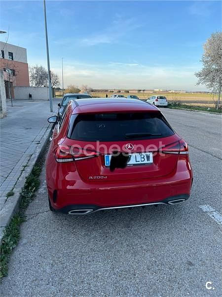 Usado Mercedes A200 136 CV (100 kW) 2019 Rojo Berlina
