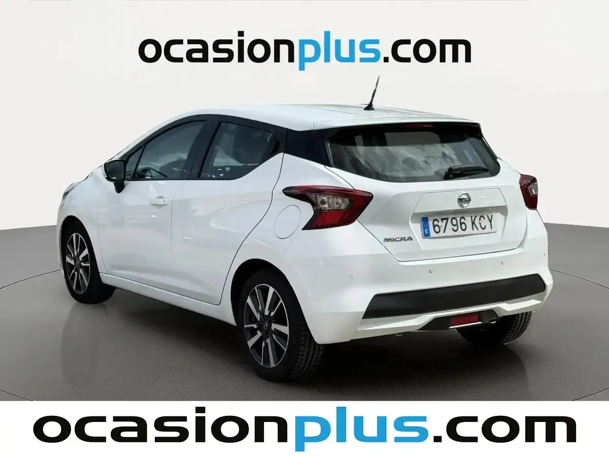 Usado Nissan Micra Acenta 71 CV (52 kW) 2017 Blanco Utilitario