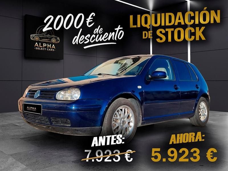 Usado VW Golf IV GTI 150 CV (110 kW) 2000 Azul Utilitario