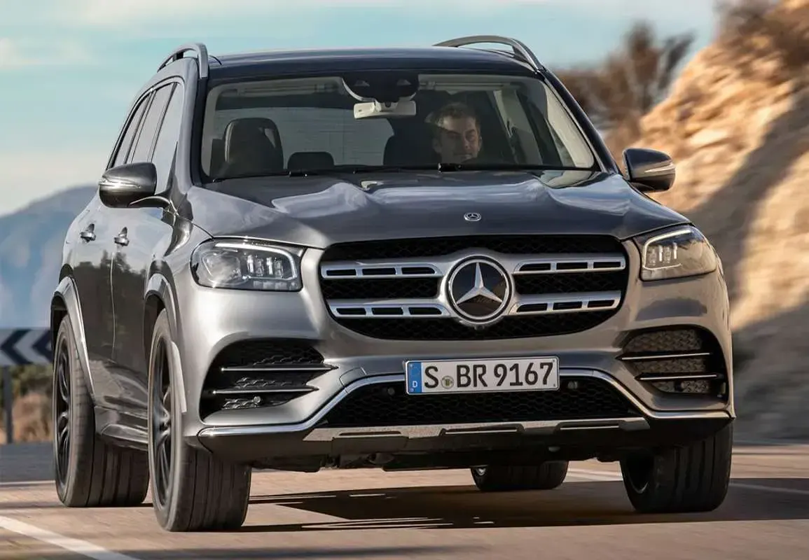 Usado Mercedes GLS350 286 CV (210 kW) 2020 Gris SUV