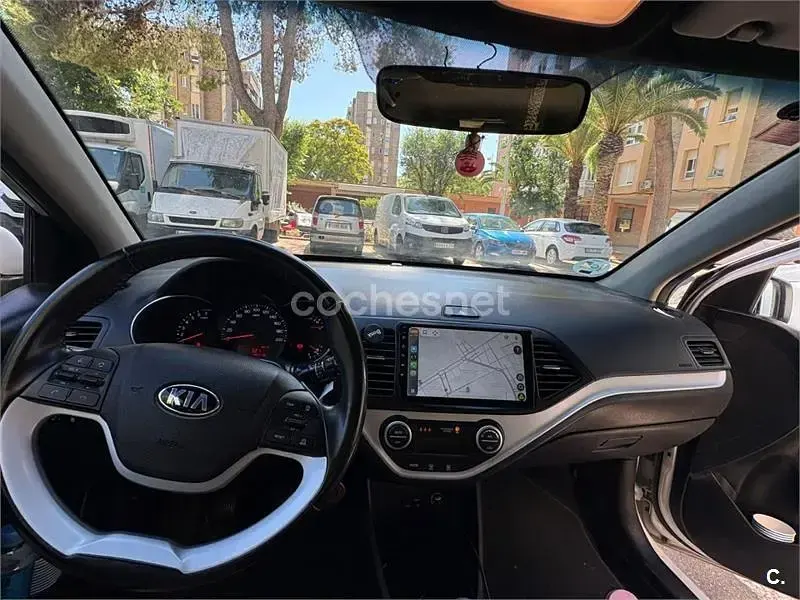 Usado Kia Picanto 66 CV (48 kW) 2016 Blanco Utilitario