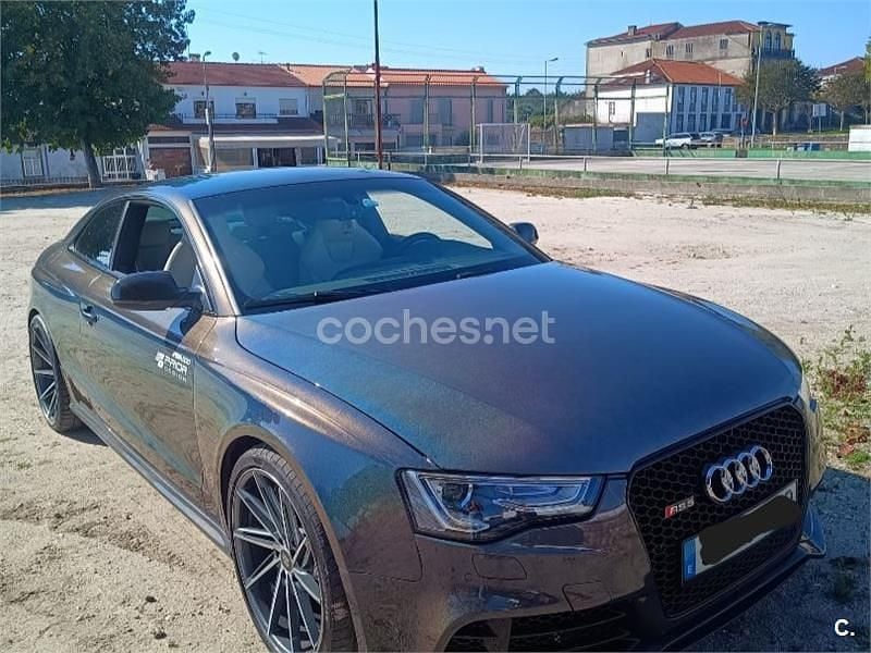 Usado Audi A5 240 CV (176 kW) 2009 Gris / plata Coupe