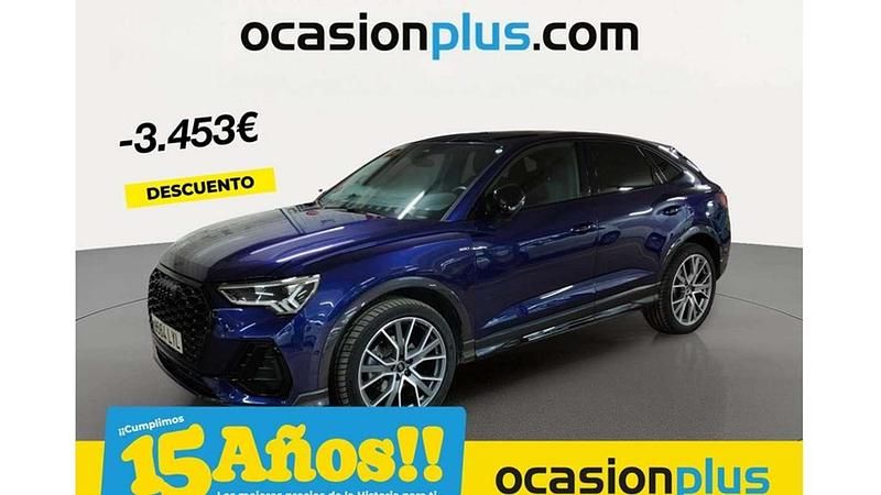 Azul Usado 2022 Audi Q3 Sportback S-Line SUV | 34.537 € (Precio justo) - Imagen 1/4