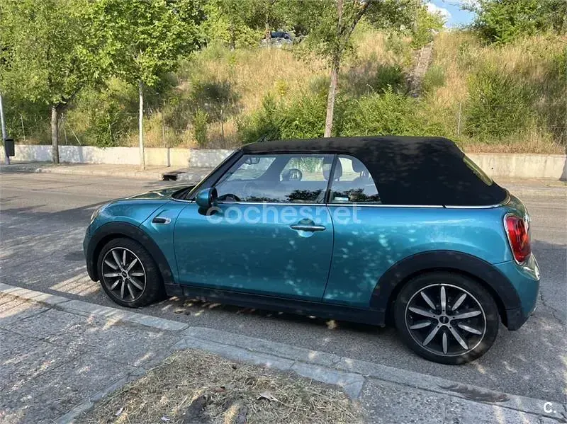 Usado Mini Cooper D Cabriolet 112 CV (82 kW) 2016 Azul Descapotable