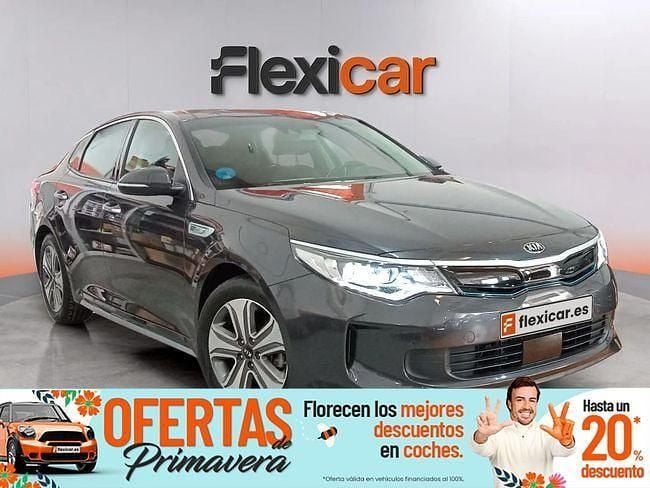 Usado Kia Optima Hybrid 205 CV (150 kW) 2018 Gris Berlina