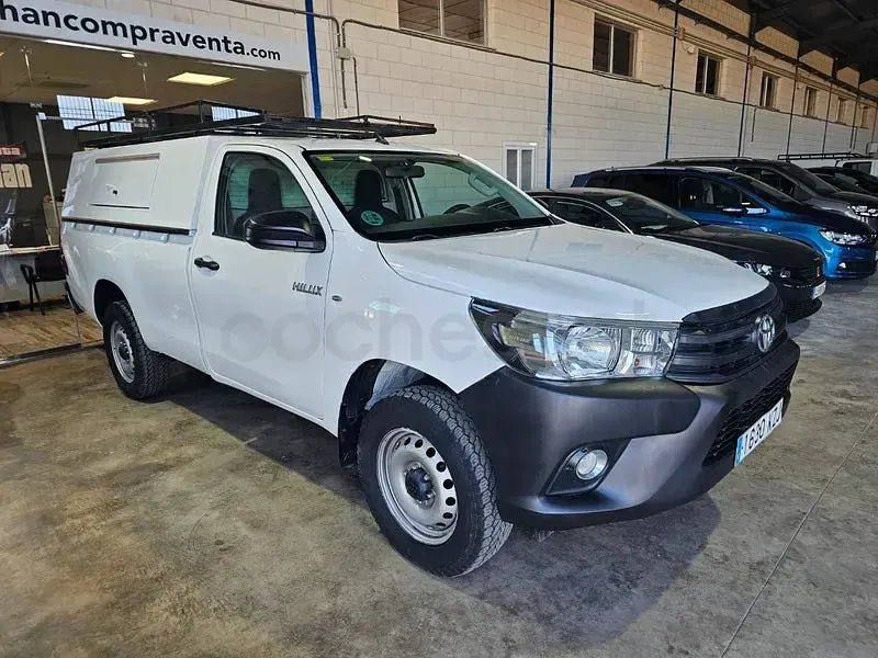 Usado Toyota HiLux 150 CV (110 kW) 2019 Blanco Pickup/Camioneta