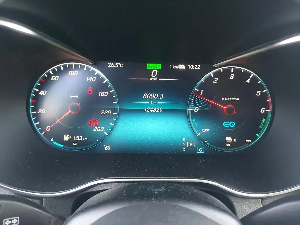 Usado Mercedes GLC300e 306 CV (225 kW) 2021 Gris SUV