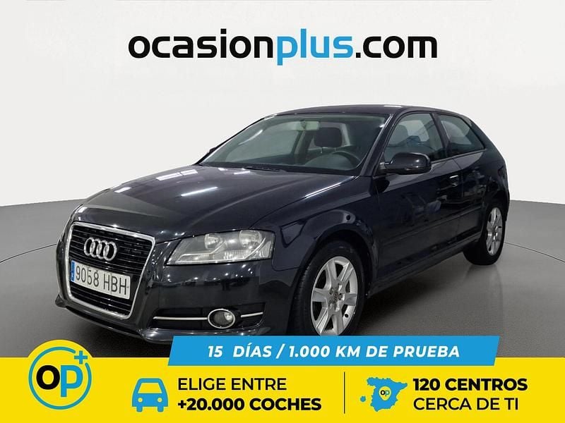 Usado Audi A3 Attraction 105 CV (77 kW) 2011 Negro Utilitario
