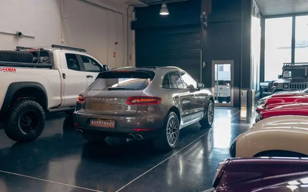 Usado Porsche Macan 258 CV (189 kW) 2015 Gris SUV